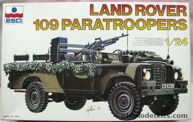 ESCI 1/24 Land Rover 109 Paratroopers, 3037 plastic model kit